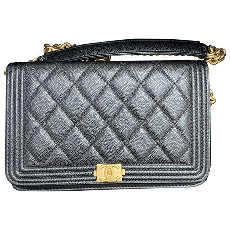 chanel boy leather crossbody bag|More.